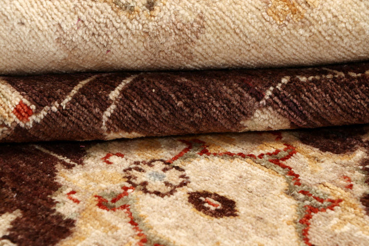 Saddle Brown Ziegler 7'  8" x 9'  9" - No. QA40557