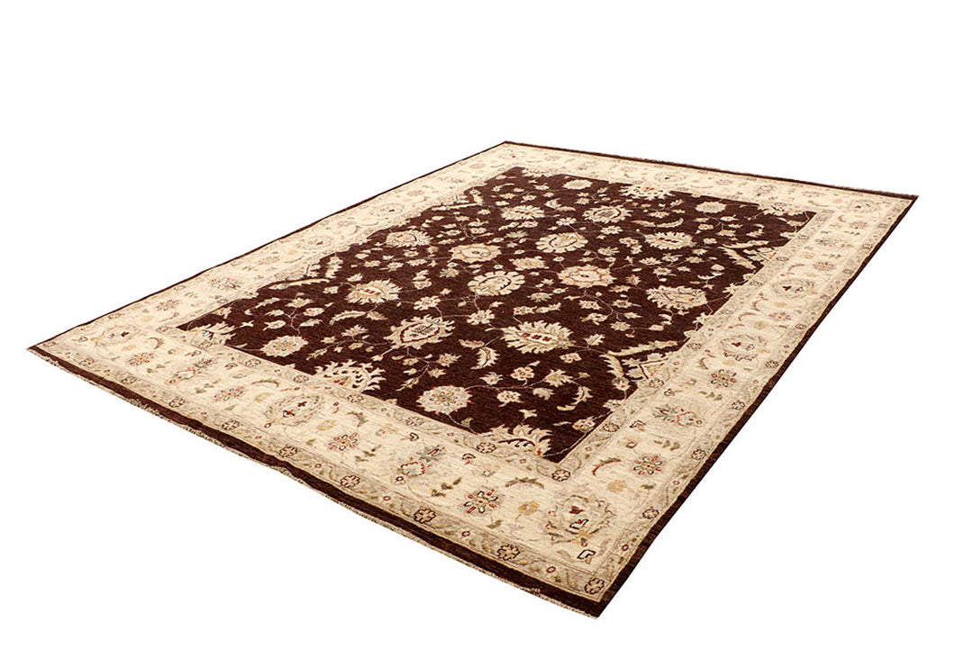 Saddle Brown Ziegler 7'  8" x 9'  9" - No. QA40557