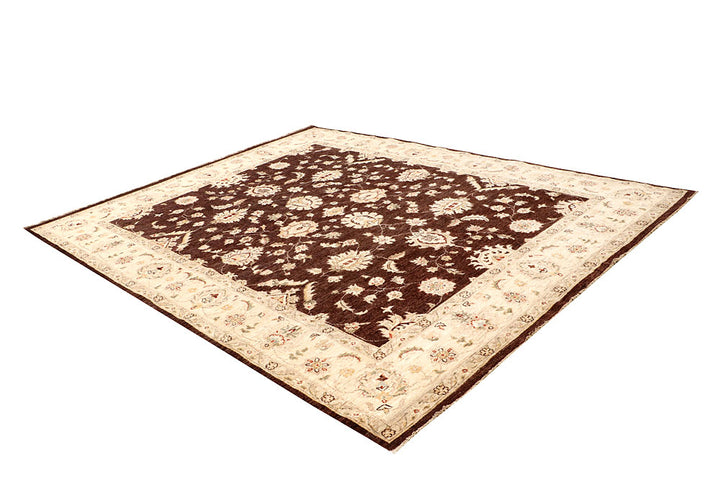 Saddle Brown Ziegler 7' 8 x 9' 9 - No. 64807 - ALRUG Rug Store