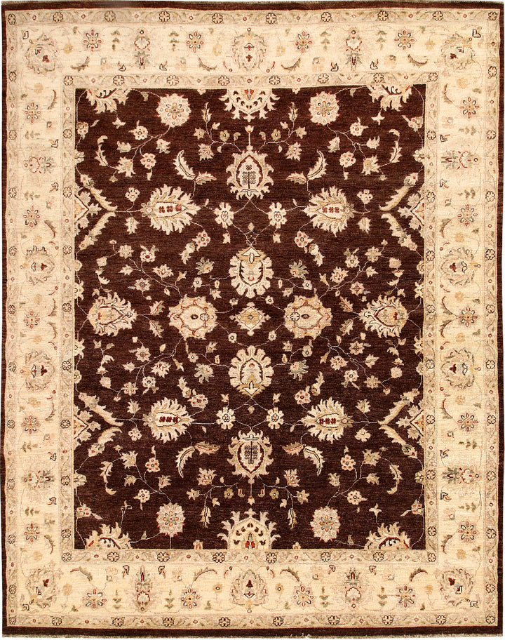 Saddle Brown Ziegler 7' 8 x 9' 9 - No. 64807 - ALRUG Rug Store