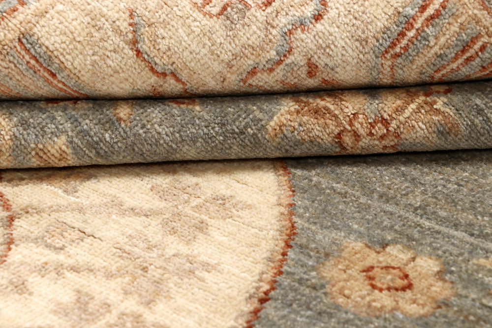 Light Slate Grey Ziegler 8' x 9' 10 - No. 64808 - ALRUG Rug Store