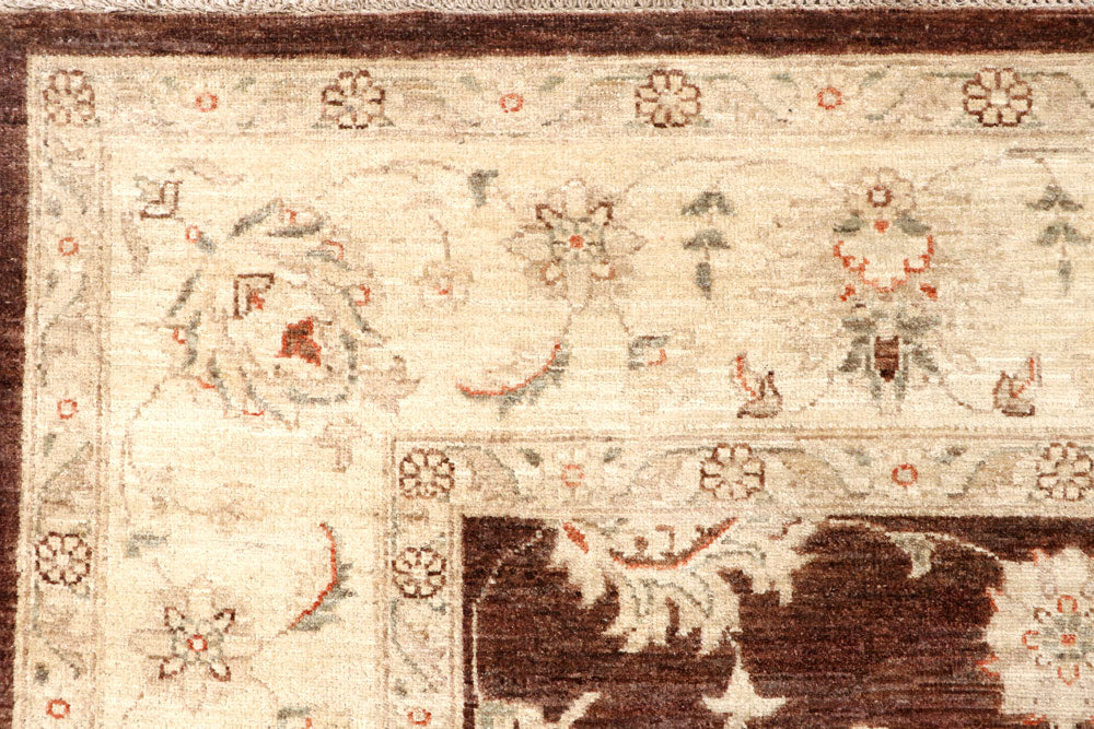 Saddle Brown Ziegler 7' 10 x 9' 9 - No. 64809 - ALRUG Rug Store