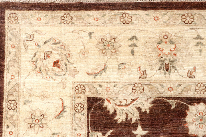 Saddle Brown Ziegler 7' 10 x 9' 9 - No. 64809 - ALRUG Rug Store