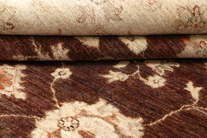 Saddle Brown Ziegler 7' 10 x 9' 9 - No. 64809 - ALRUG Rug Store