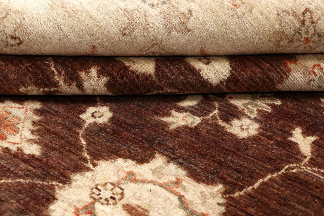 Saddle Brown Ziegler 7'  10" x 9'  9" - No. QA56868