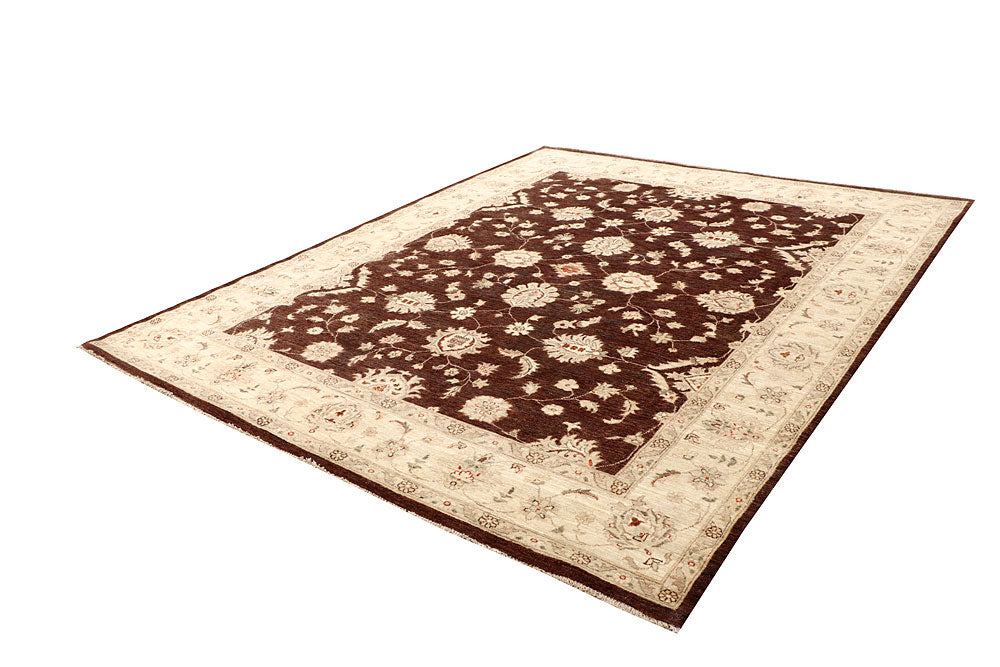 Saddle Brown Ziegler 7' 10 x 9' 9 - No. 64809 - ALRUG Rug Store