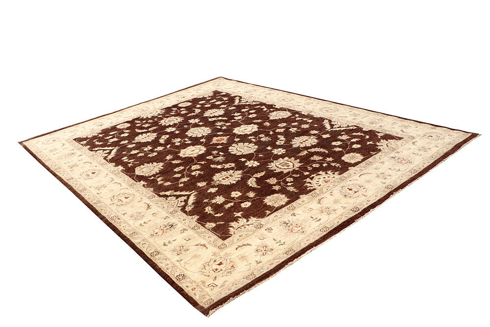 Saddle Brown Ziegler 7' 10 x 9' 9 - No. 64809 - ALRUG Rug Store