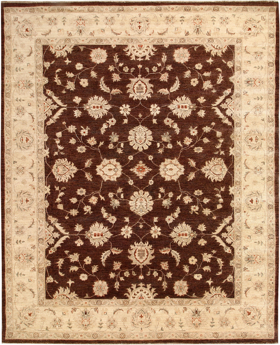 Saddle Brown Ziegler 7' 10 x 9' 9 - No. 64809 - ALRUG Rug Store