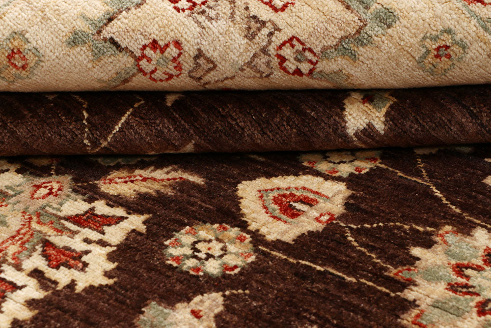 Saddle Brown Ziegler 8' x 9' 9 - No. 64810 - ALRUG Rug Store