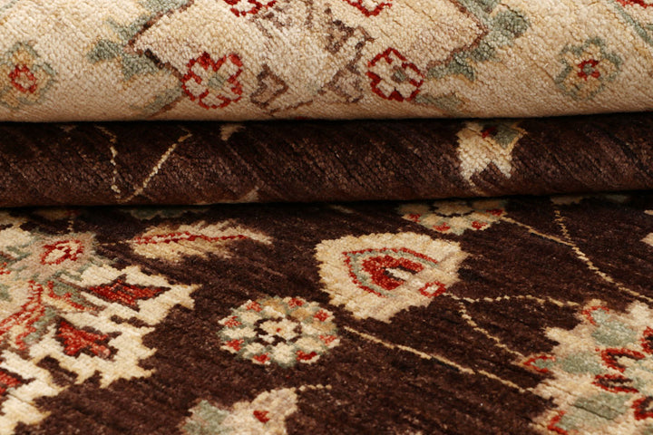 Saddle Brown Ziegler 8' x 9' 9 - No. 64810 - ALRUG Rug Store