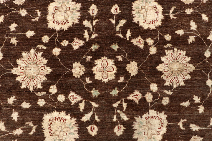 Saddle Brown Ziegler 7' 11 x 9' 10 - No. 64811 - ALRUG Rug Store