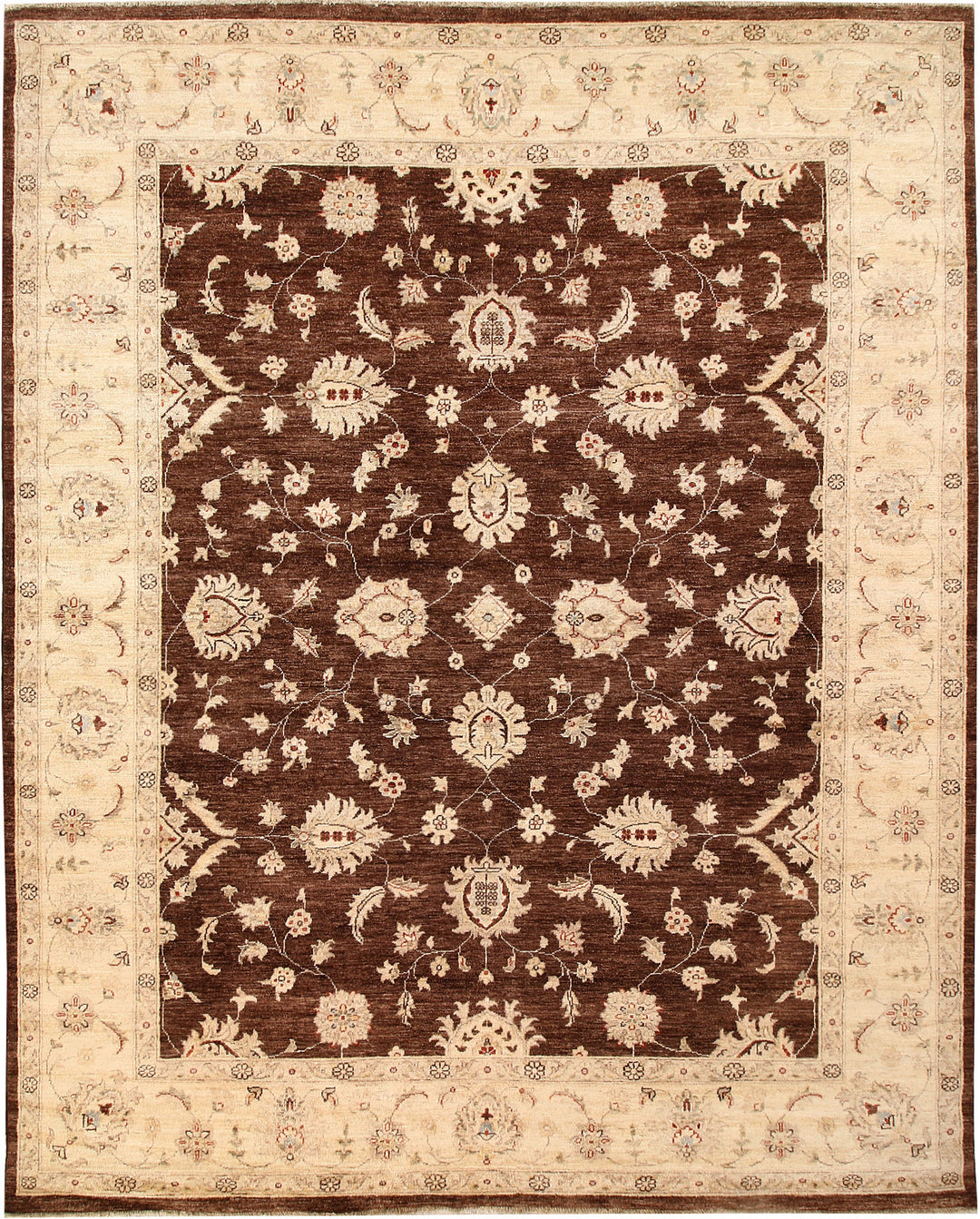 Saddle Brown Ziegler 8' x 9' 11 - No. 64812 - ALRUG Rug Store