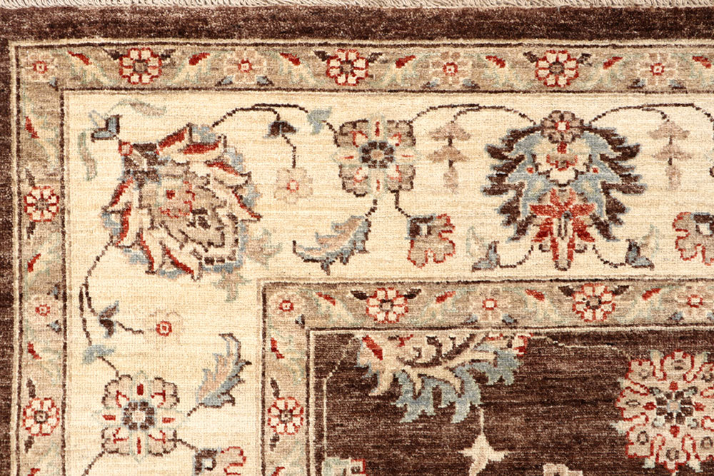 Saddle Brown Ziegler 7' 10 x 9' 8 - No. 64813 - ALRUG Rug Store