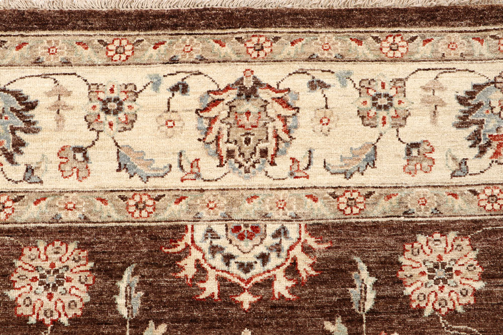 Saddle Brown Ziegler 7' 10 x 9' 8 - No. 64813 - ALRUG Rug Store