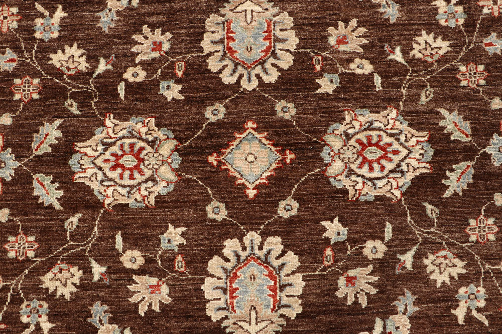 Saddle Brown Ziegler 7' 10 x 9' 8 - No. 64813 - ALRUG Rug Store