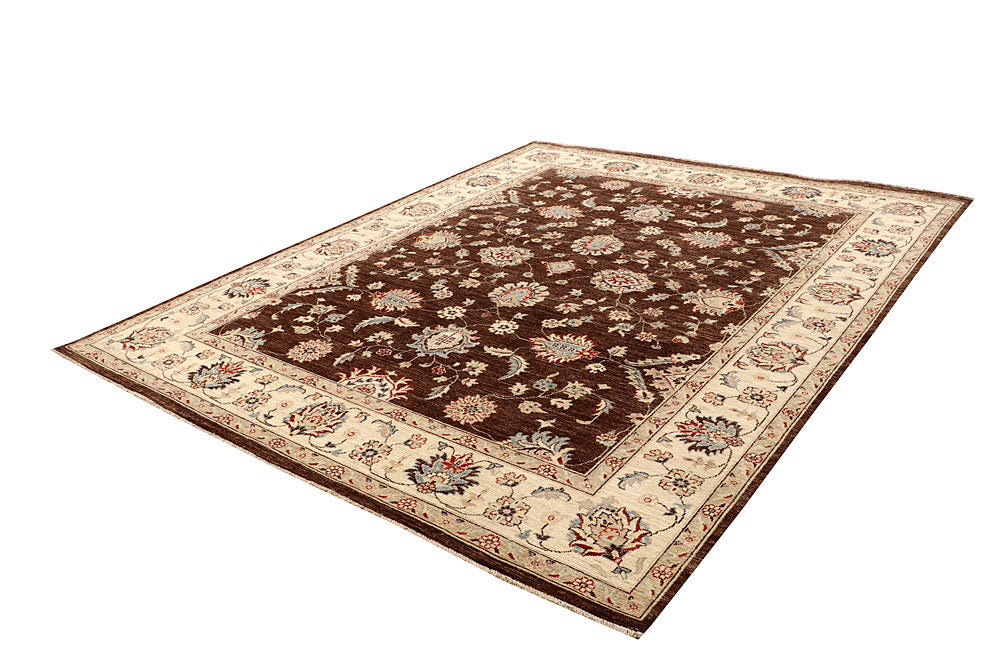Saddle Brown Ziegler 7' 10 x 9' 8 - No. 64813 - ALRUG Rug Store