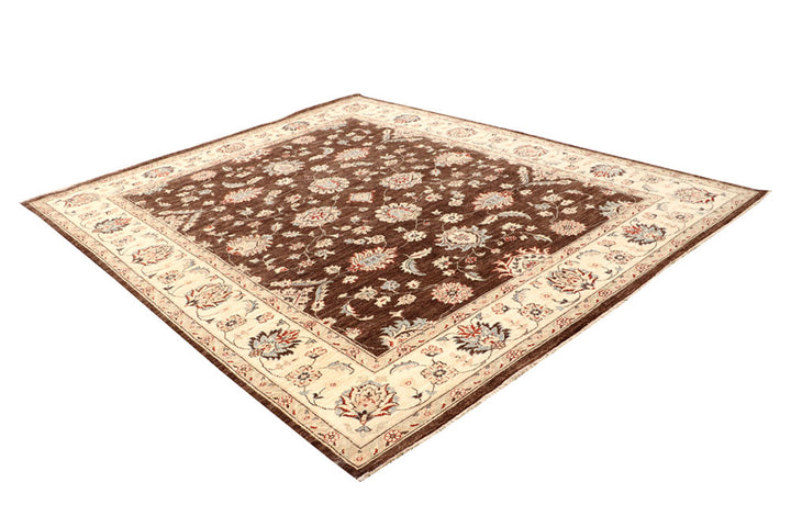 Saddle Brown Ziegler 7' 10 x 9' 8 - No. 64813 - ALRUG Rug Store