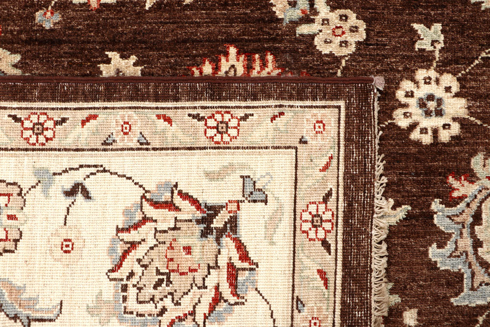 Saddle Brown Ziegler 7' 10 x 9' 8 - No. 64813 - ALRUG Rug Store