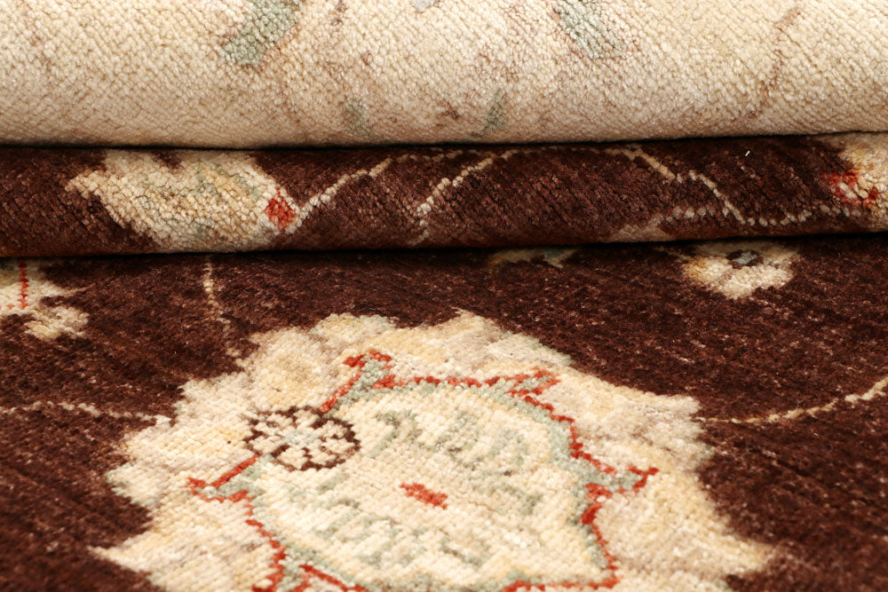 Saddle Brown Ziegler 8' x 9' 10 - No. 64814 - ALRUG Rug Store