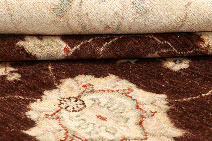 Saddle Brown Ziegler 8'  x" 9'  10" - No. QA93889