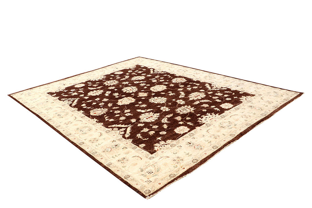 Saddle Brown Ziegler 8'  x" 9'  10" - No. QA93889