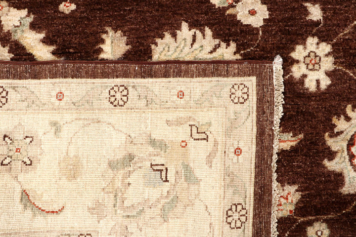 Saddle Brown Ziegler 8'  x" 9'  10" - No. QA93889