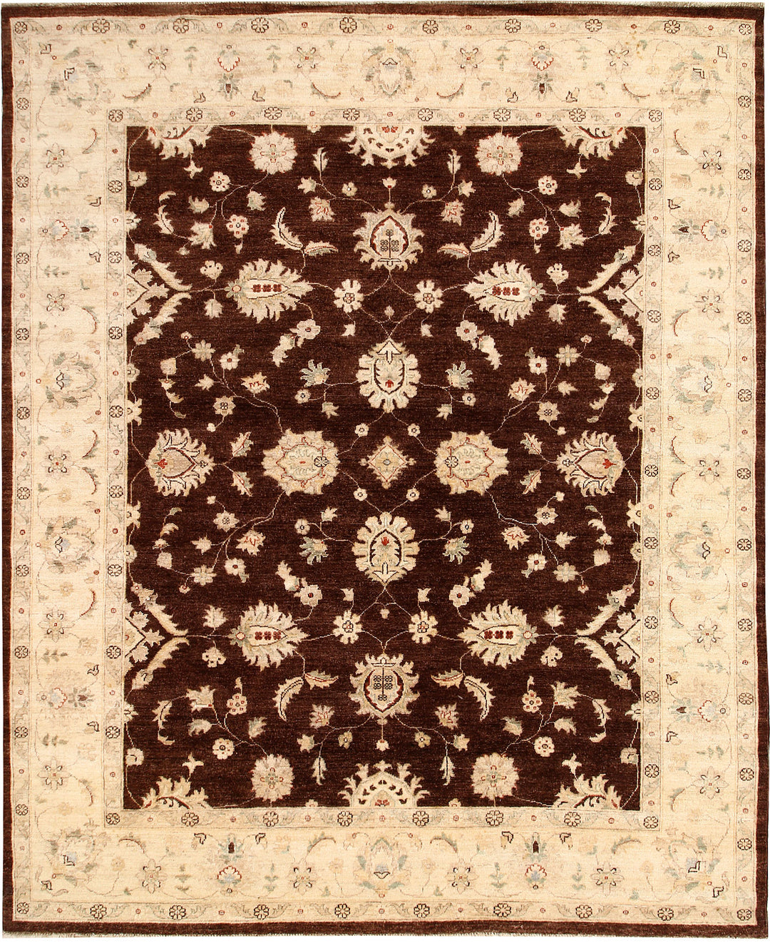 Saddle Brown Ziegler 8' x 9' 10 - No. 64814 - ALRUG Rug Store