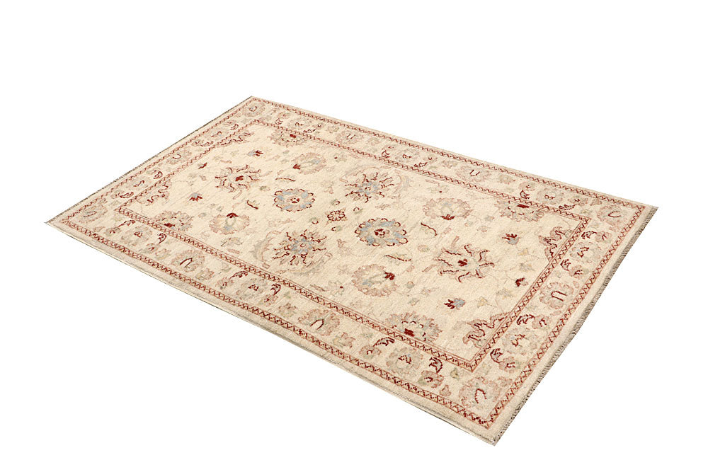Blanched Almond Oushak 3' x 4' 10 - No. 64815 - ALRUG Rug Store