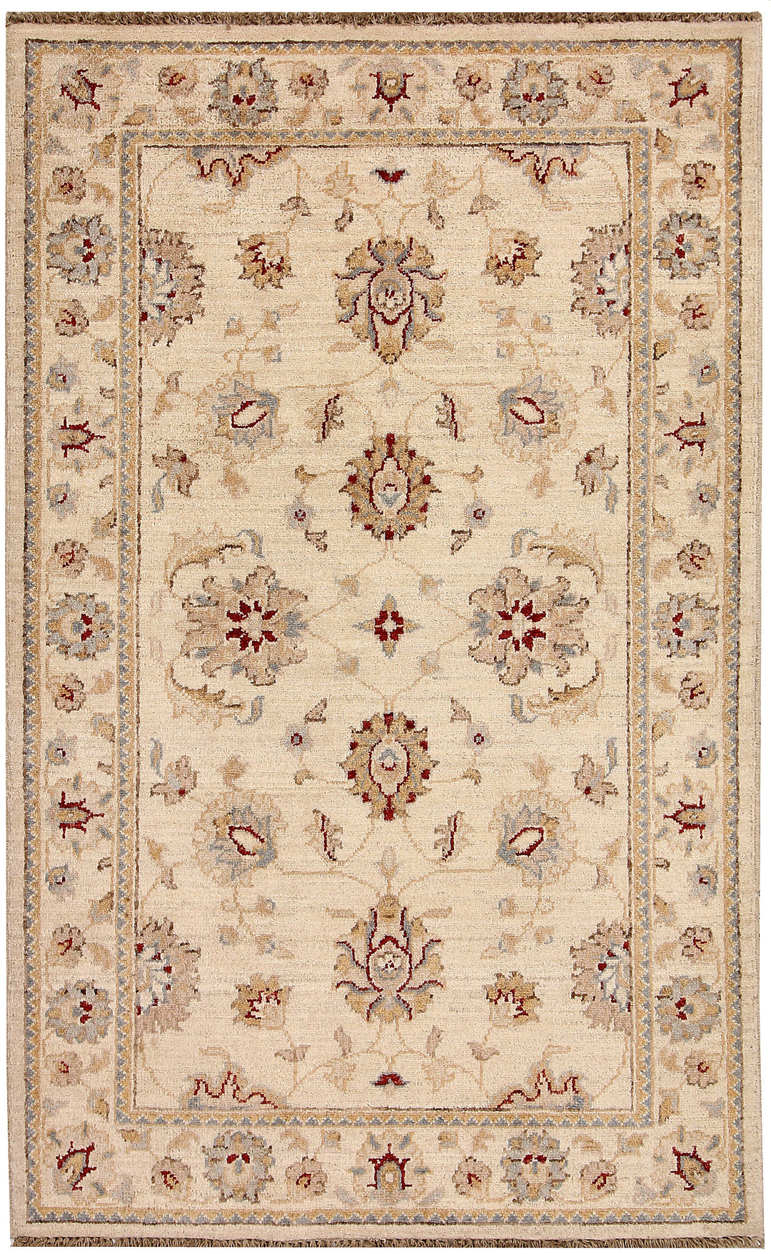 Blanched Almond Oushak 3' x 4' 10 - No. 64817 - ALRUG Rug Store