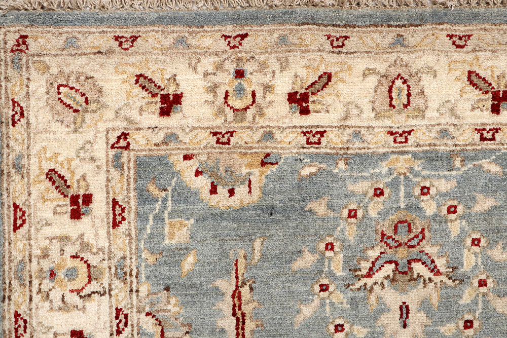 Light Slate Grey Oushak 3' 2 x 5' 1 - No. 64818 - ALRUG Rug Store