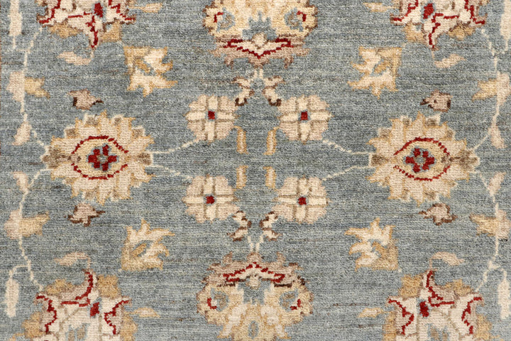 Light Slate Grey Oushak 3' 2 x 5' 1 - No. 64818 - ALRUG Rug Store