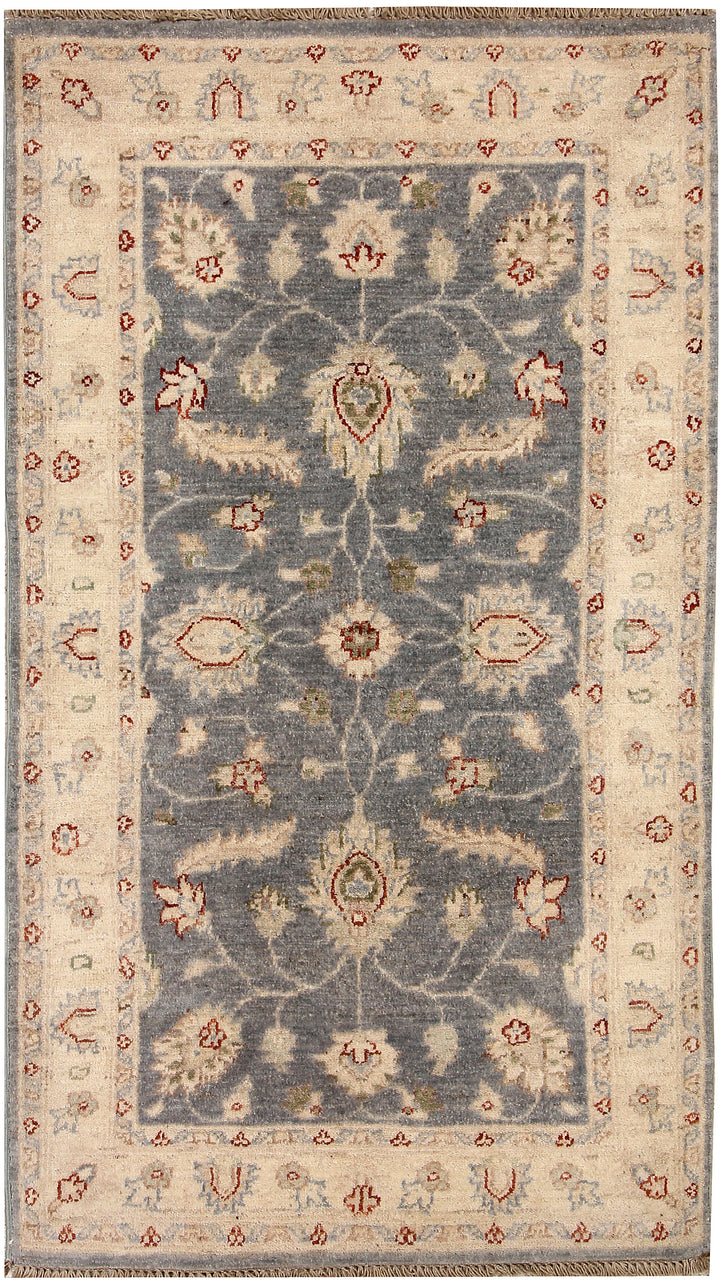 Light Slate Grey Oushak 2' 10 x 4' 11 - No. 64825 - ALRUG Rug Store