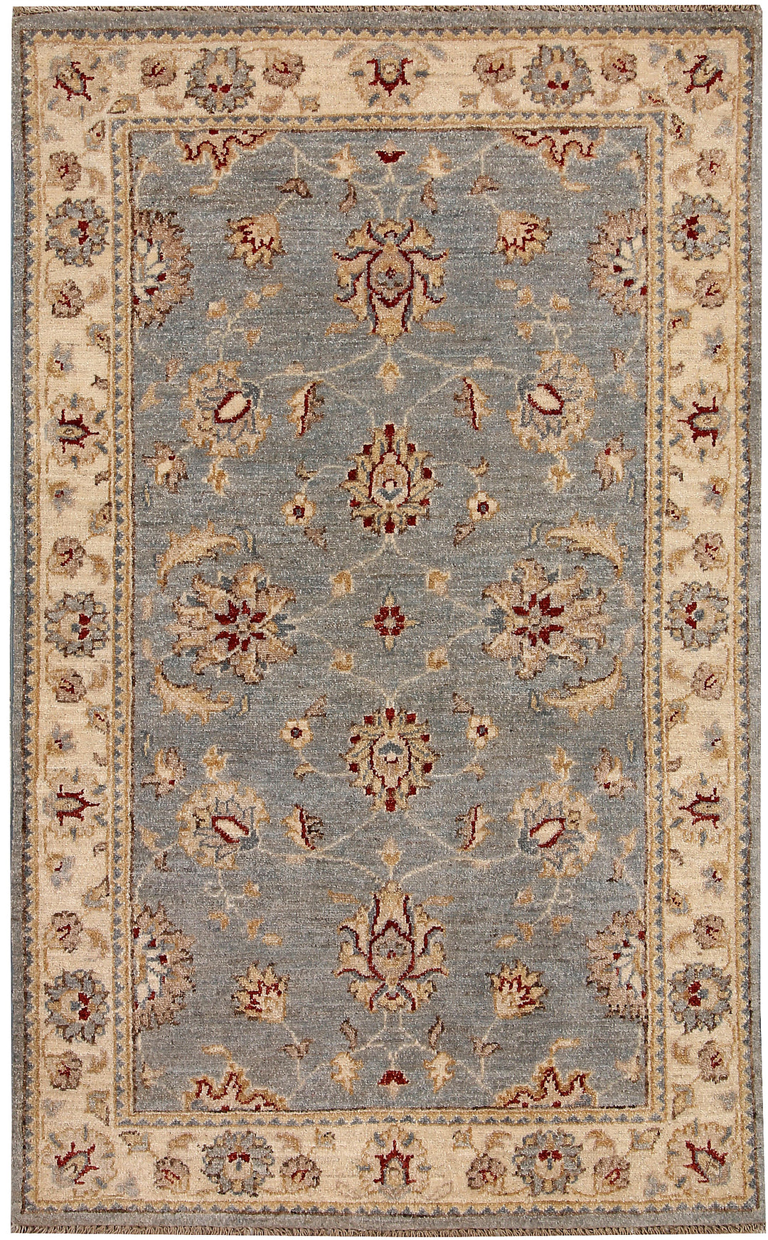Light Slate Grey Oushak 3' x 4' 11 - No. 64830 - ALRUG Rug Store