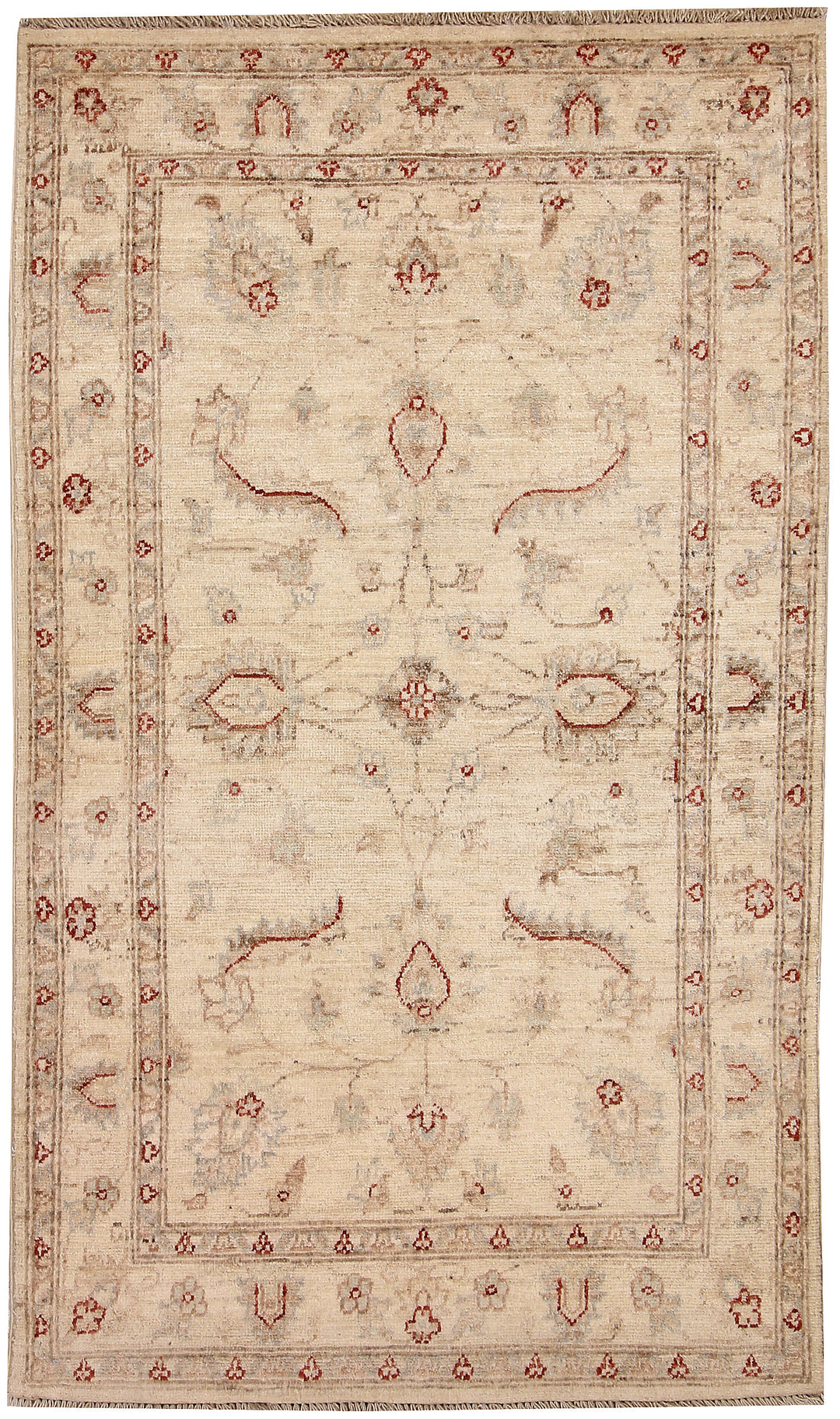 Blanched Almond Oushak 2' 11 x 4' 11 - No. 64832 - ALRUG Rug Store
