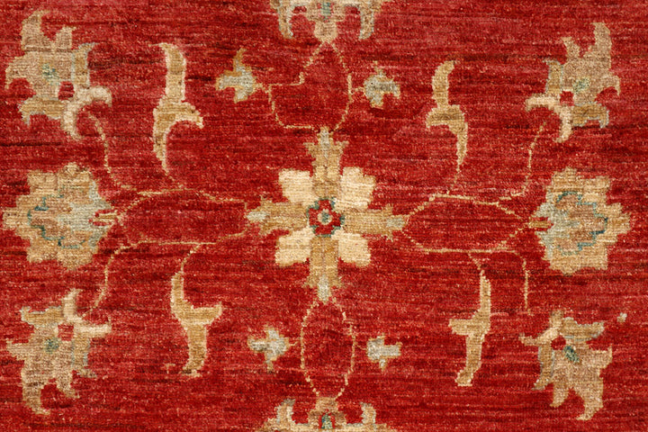 Firebrick Oushak 3' 5 x 5' 2 - No. 64833 - ALRUG Rug Store