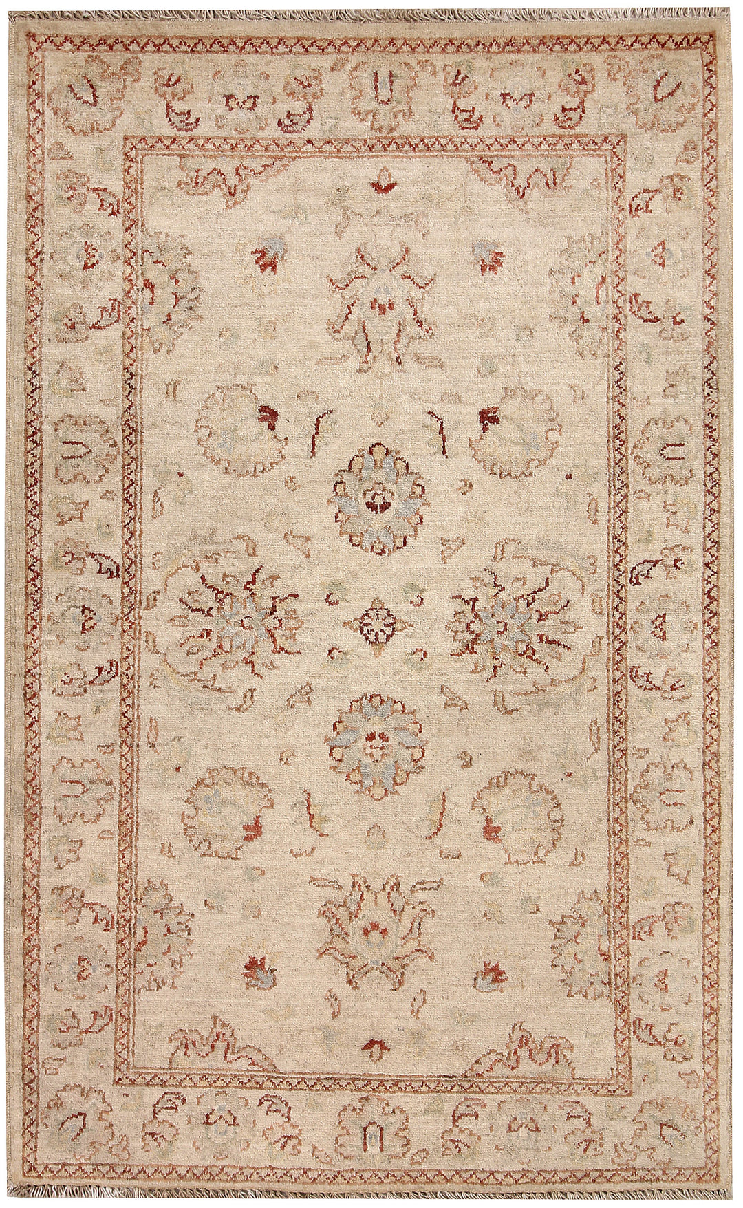 Blanched Almond Oushak 3' x 5' - No. 64834 - ALRUG Rug Store