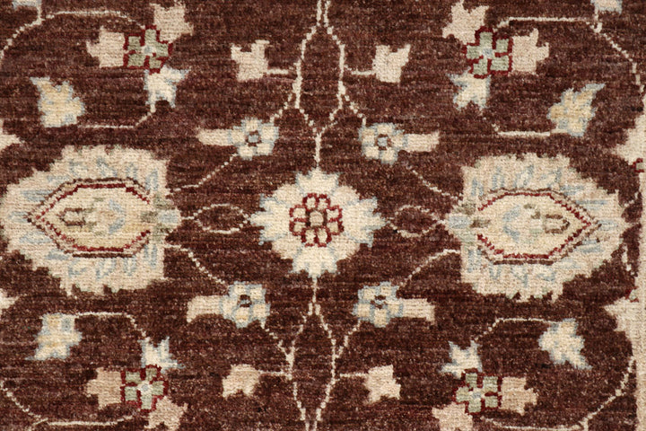 Maroon Oushak 3' x 4' 11 - No. 64838 - ALRUG Rug Store
