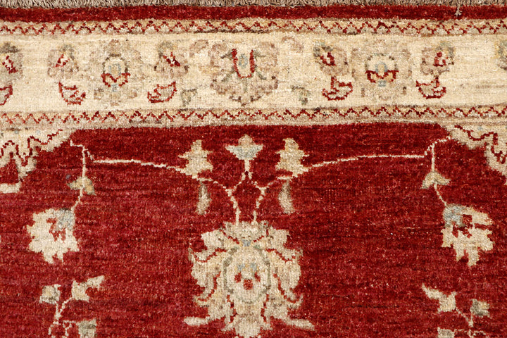 Firebrick Oushak 3' 5 x 4' 10 - No. 64840 - ALRUG Rug Store