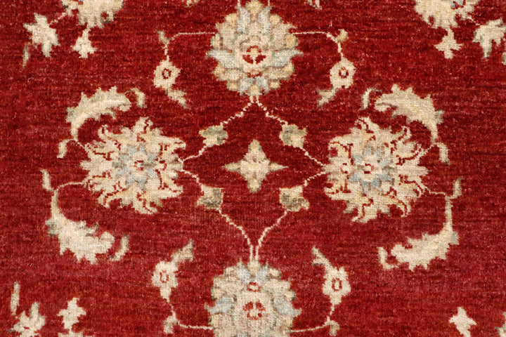 Firebrick Oushak 3' 5 x 4' 10 - No. 64840 - ALRUG Rug Store