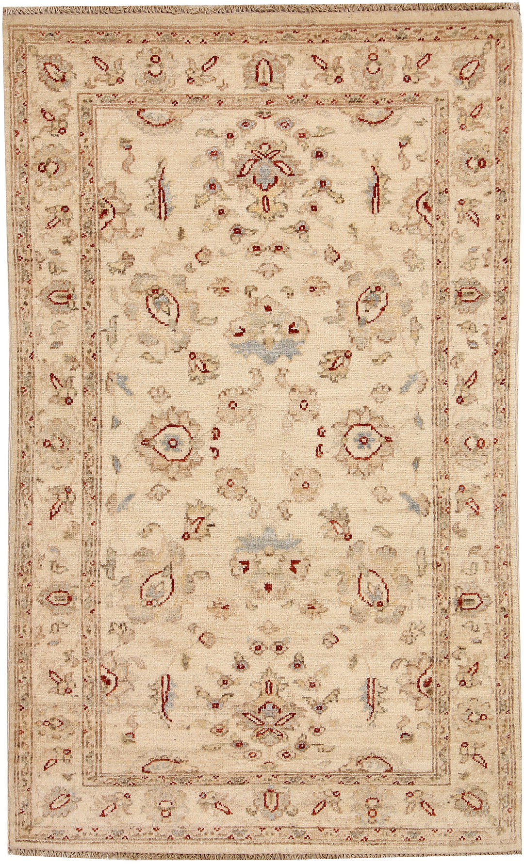 Blanched Almond Oushak 3' x 5' - No. 64841 - ALRUG Rug Store