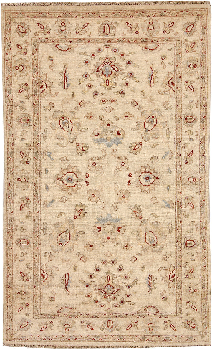Blanched Almond Oushak 3' x 5' - No. 64841 - ALRUG Rug Store