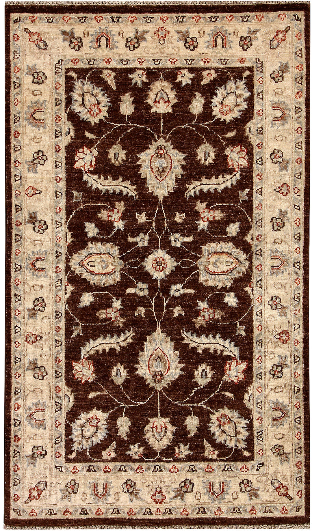 Maroon Oushak 2' 10 x 4' 11 - No. 64851 - ALRUG Rug Store