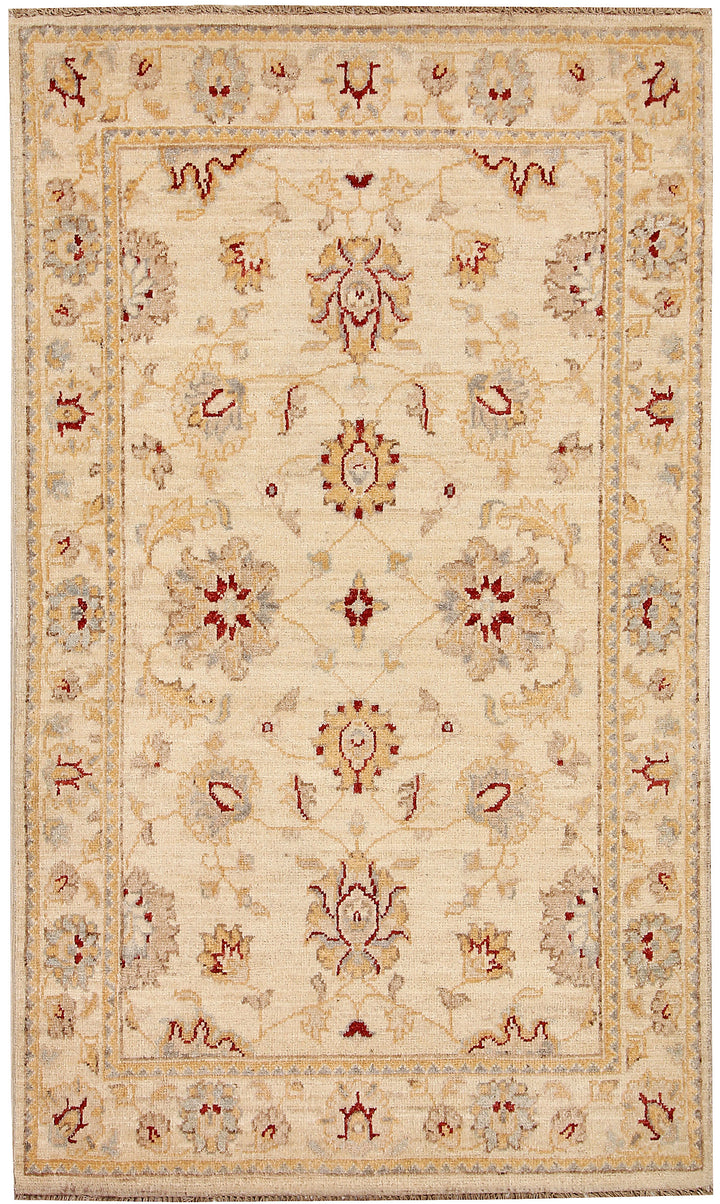 Blanched Almond Oushak 2' 10 x 4' 10 - No. 64854 - ALRUG Rug Store