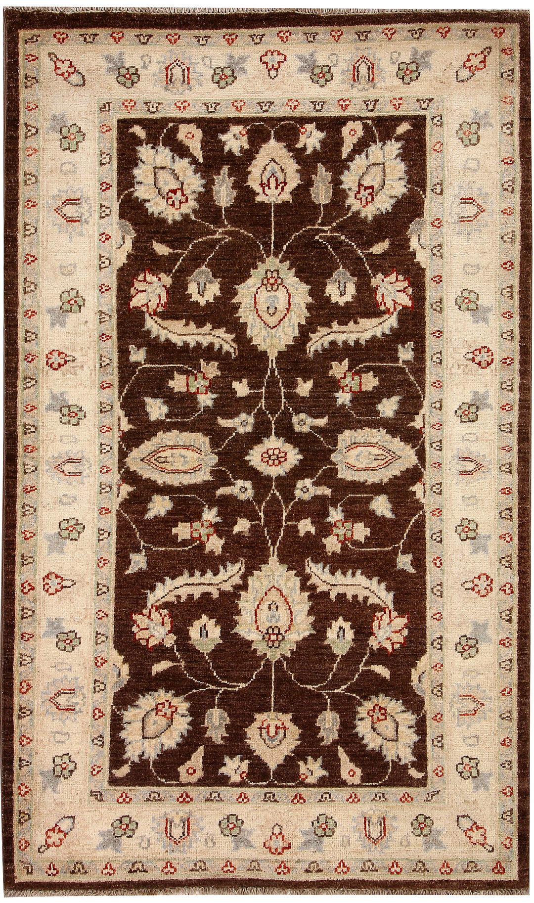 Maroon Oushak 3' 2 x 5' 1 - No. 64859 - ALRUG Rug Store