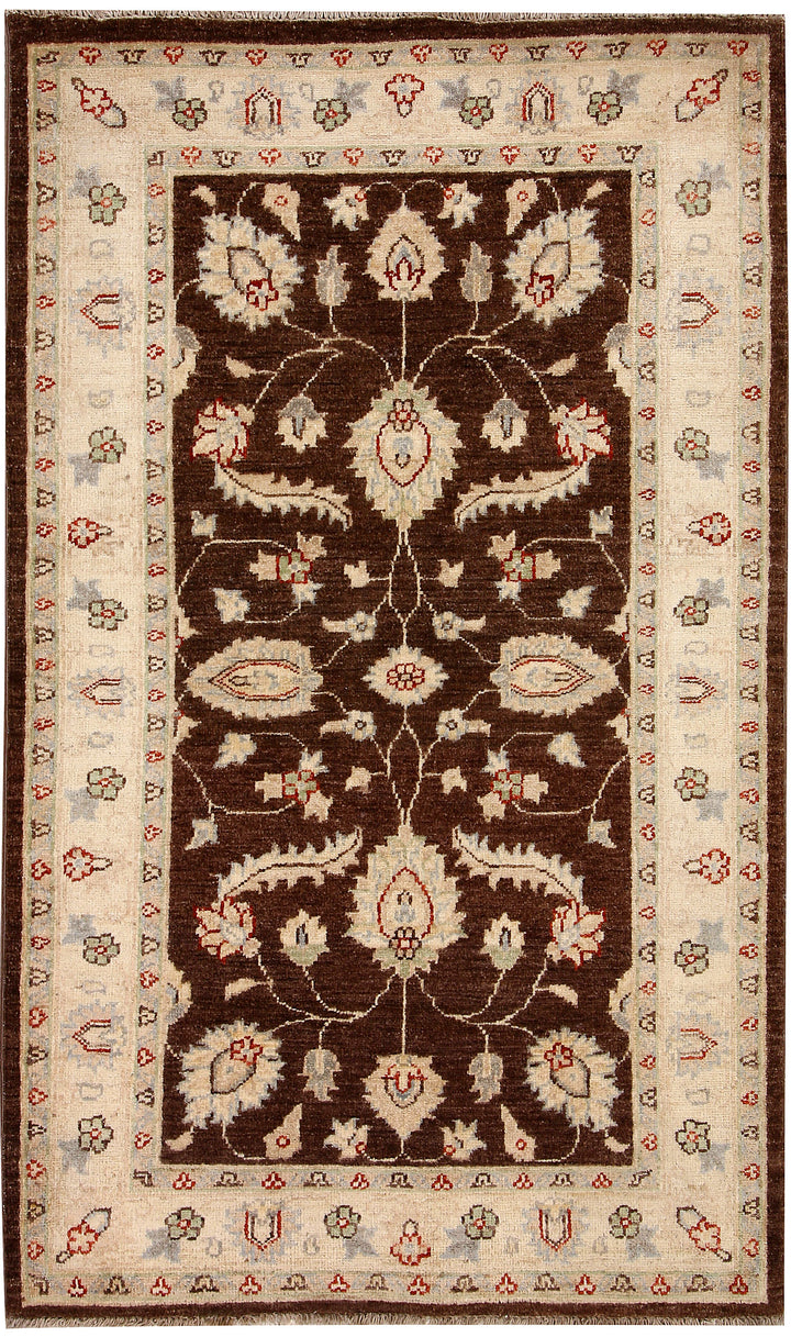 Maroon Oushak 3' 2 x 5' 1 - No. 64859 - ALRUG Rug Store