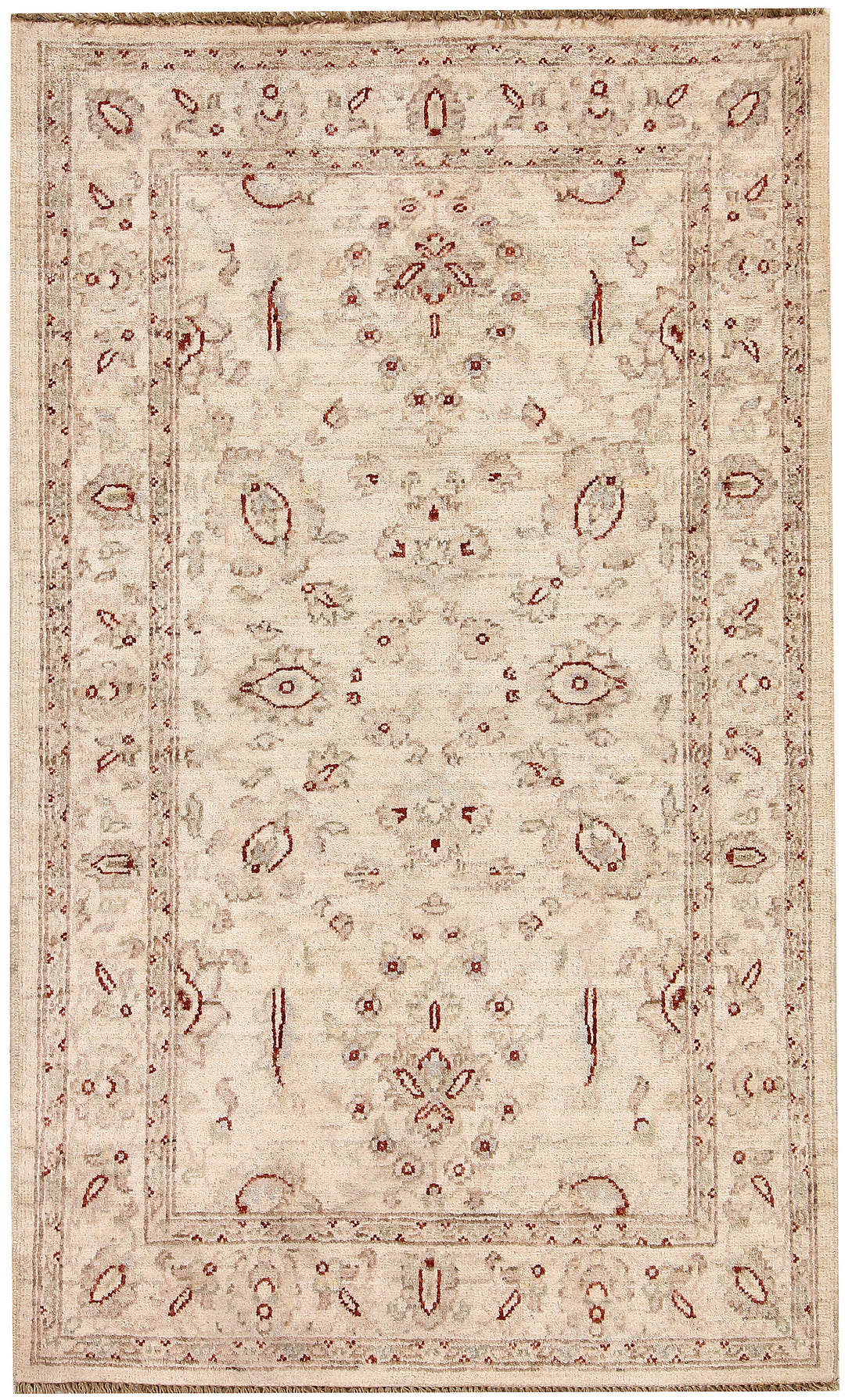 Blanched Almond Oushak 2' 11 x 5' - No. 64860 - ALRUG Rug Store