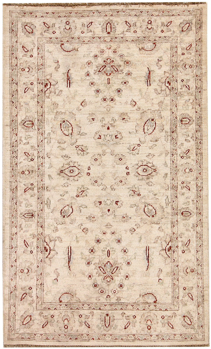 Blanched Almond Oushak 2' 11 x 5' - No. 64860 - ALRUG Rug Store