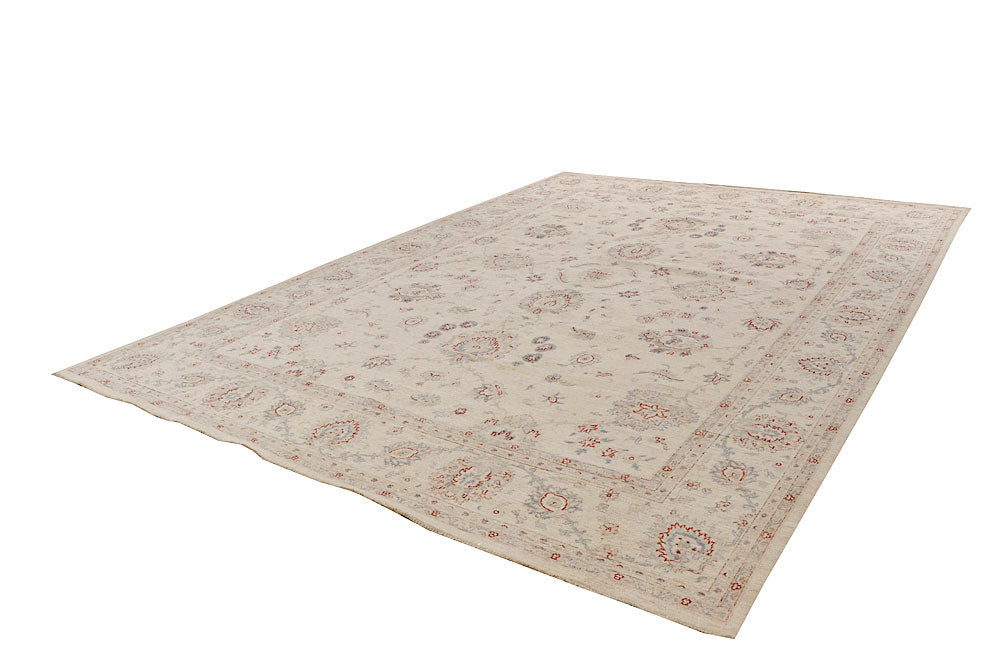 Wheat Ziegler 9' 11 x 13' 10 - No. 64861 - ALRUG Rug Store