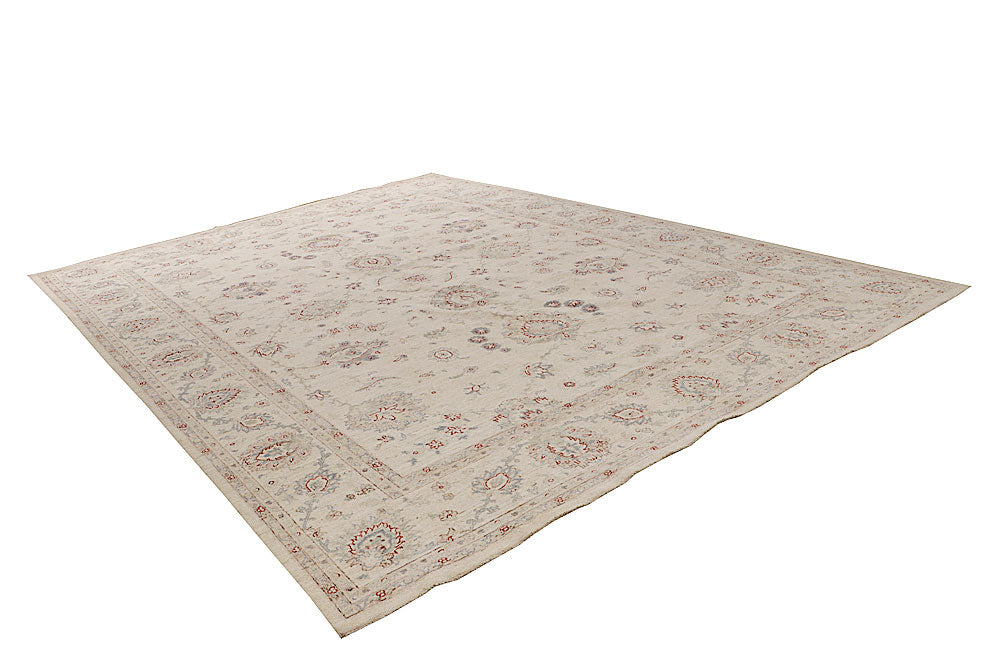 Wheat Ziegler 9' 11 x 13' 10 - No. 64861 - ALRUG Rug Store
