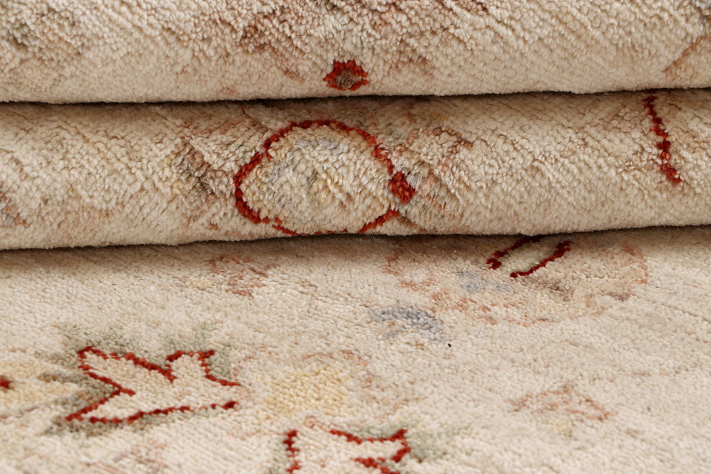 Blanched Almond Ziegler 10' x 13' 9 - No. 64863 - ALRUG Rug Store